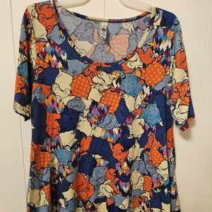 Lularoe Nightmare before Christmas oogie boogie perfect fit size small